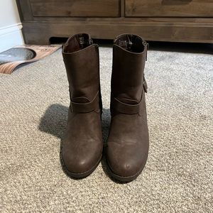 Brown Ankle Boots